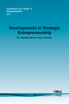 Developments in Strategic Entrepreneurship