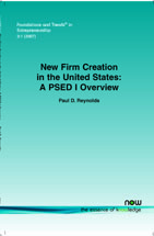 New Firm Creation in the United States A PSED I Overview