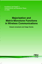 Majorization and Matrix-Monotone Functions in Wireless Communications