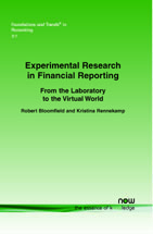 Experimental Research in Financial Reporting: From the Laboratory to the Virtual World