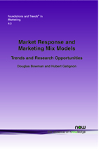 Market Response and Marketing Mix Models: Trends and Research Opportunities