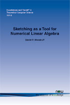 Sketching as a Tool for Numerical Linear Algebra