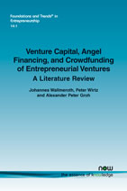 Venture Capital, Angel Financing, and Crowdfunding of Entrepreneurial Ventures: A Literature Review