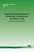 Executive Compensation, Corporate Governance, and Say on Pay