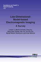A Survey on the Low-Dimensional-Model-based Electromagnetic Imaging