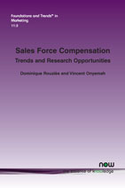 Sales Force Compensation: Trends and Research Opportunities