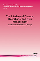 The Interface of Finance, Operations, and Risk Management
