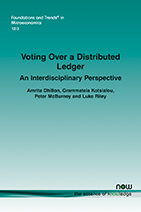 Voting Over a Distributed Ledger: An Interdisciplinary Perspective