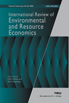 International Review of Environmental and Resource Economics