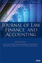 Journal of Law, Finance, and Accounting