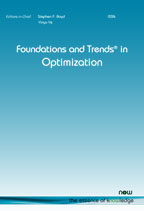 Foundations and Trends® in Optimization